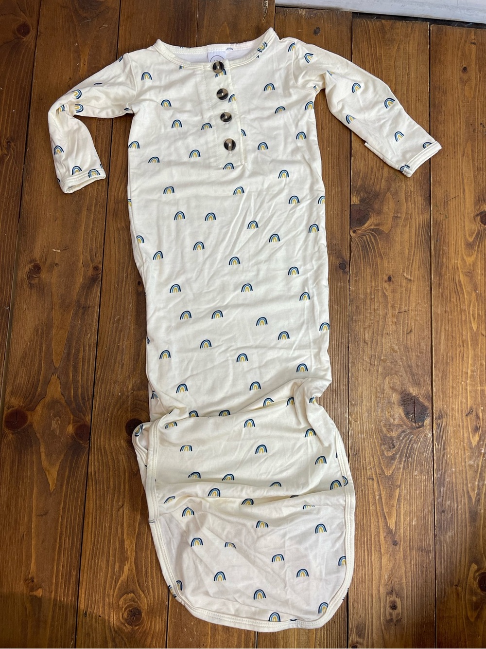 Rainbow Newborn Sleep Gown